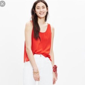 XXS Silk Madewell Scoop Neck Tank